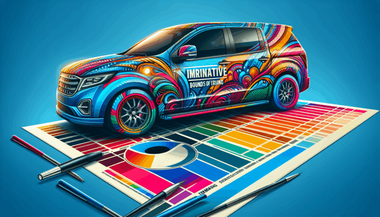 are there any restrictions on the design of a vehicle wrap