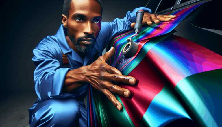 what is the process of getting a vehicle wrap