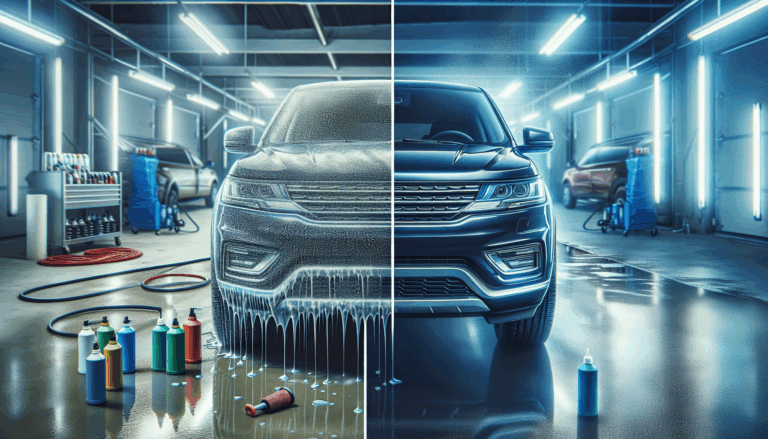can auto detailing remove water spots